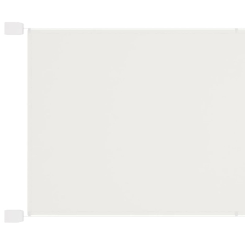 vidaXL Senkrechtmarkise Weiß 100x600 cm Oxford-Gewebe vidaXL Senkrechtmarkise Weiß 100x600 cm Oxford-Gewebe