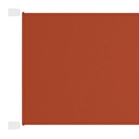 vidaXL Senkrechtmarkise Terrakotta 60x600 cm Oxford-Gewebe