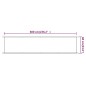 vidaXL Senkrechtmarkise Terrakotta 60x600 cm Oxford-Gewebe vidaXL Senkrechtmarkise Terrakotta 60x600 cm Oxford-Gewebe