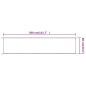 vidaXL Senkrechtmarkise Blau 60x360 cm Oxford-Gewebe vidaXL Senkrechtmarkise Blau 60x360 cm Oxford-Gewebe