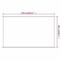 vidaXL Senkrechtmarkise Blau 250x420 cm Oxford-Gewebe vidaXL Senkrechtmarkise Blau 250x420 cm Oxford-Gewebe