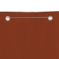 vidaXL Balkon-Sichtschutz Terrakottarot 80x240 cm Oxford-Gewebe vidaXL Balkon-Sichtschutz Terrakottarot 80x240 cm Oxford-Gewebe