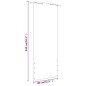 vidaXL Balkon-Sichtschutz Terrakottarot 80x240 cm Oxford-Gewebe vidaXL Balkon-Sichtschutz Terrakottarot 80x240 cm Oxford-Gewebe