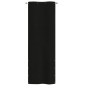 vidaXL Balkon-Sichtschutz Schwarz 80x240 cm Oxford-Gewebe vidaXL Balkon-Sichtschutz Schwarz 80x240 cm Oxford-Gewebe