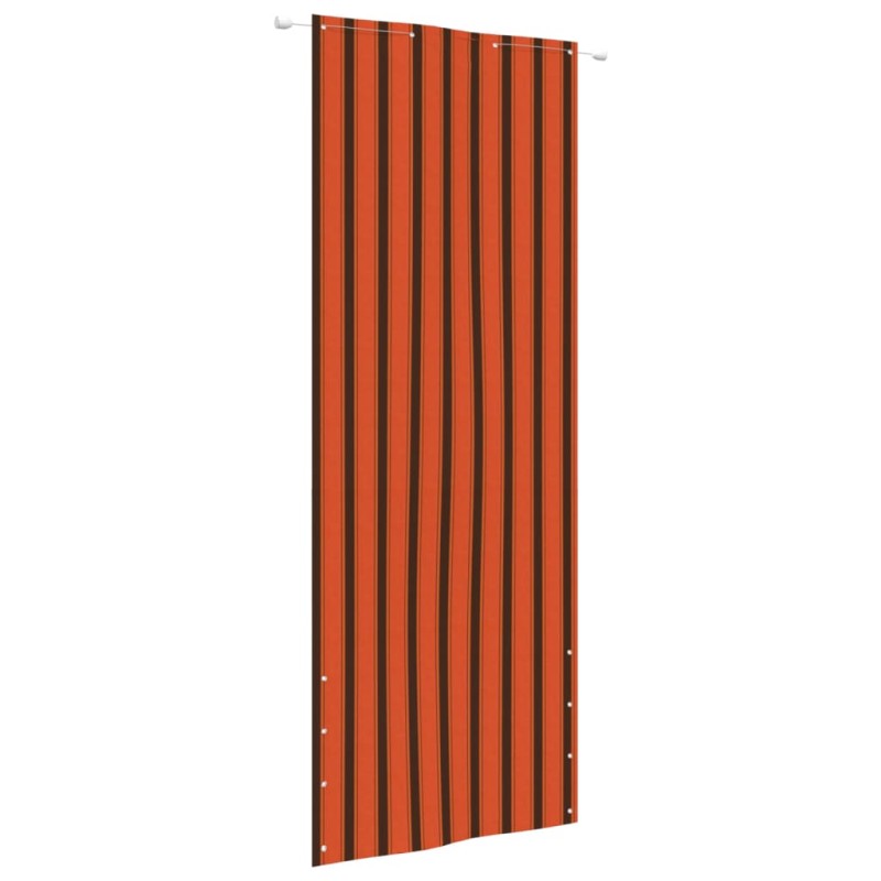 vidaXL Balkon-Sichtschutz Orange und Braun 80x240 cm Oxford-Gewebe vidaXL Balkon-Sichtschutz Orange und Braun 80x240 cm Oxford-Gewebe