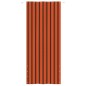 vidaXL Balkon-Sichtschutz Orange und Braun 120x240 cm Oxford-Gewebe vidaXL Balkon-Sichtschutz Orange und Braun 120x240 cm Oxford-Gewebe