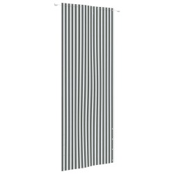 vidaXL Balkon-Sichtschutz Anthrazit und Weiß 80x240 cm Oxford-Gewebe