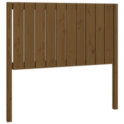 vidaXL Kopfteil Honigbraun 105,5x4x100 cm Massivholz Kiefer