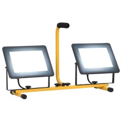 vidaXL LED-Fluter mit Handgriff 2x100 W Kaltweiß