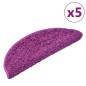 vidaXL Stufenmatten 5 Stk. 65x21x4 cm Violett vidaXL Stufenmatten 5 Stk. 65x21x4 cm Violett