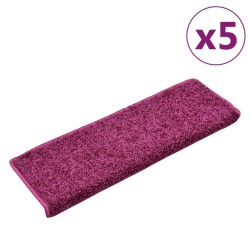 vidaXL Stufenmatten 5 Stk. 65x21x4 cm Violett