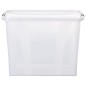 vidaXL Aufbewahrungsboxen mit Deckeln 2 Stk. Transparent 55 L vidaXL Aufbewahrungsboxen mit Deckeln 2 Stk. Transparent 55 L