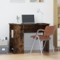 vidaXL Schreibtisch Räuchereiche 100x55x75 cm Holzwerkstoff vidaXL Schreibtisch Räuchereiche 100x55x75 cm Holzwerkstoff