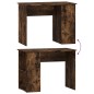 vidaXL Schreibtisch Räuchereiche 100x55x75 cm Holzwerkstoff vidaXL Schreibtisch Räuchereiche 100x55x75 cm Holzwerkstoff