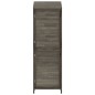 vidaXL Geräteschuppen Anthrazit 55x52x174,5 cm Massivholz Tanne vidaXL Geräteschuppen Anthrazit 55x52x174,5 cm Massivholz Tanne