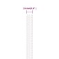vidaXL Bootsseil Weiß 16 mm 250 m Polypropylen vidaXL Bootsseil Weiß 16 mm 250 m Polypropylen