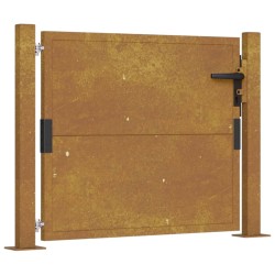 vidaXL Gartentor 105x80 cm Cortenstahl