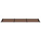 vidaXL Türvordach Schwarz 358,5x90 cm Polycarbonat vidaXL Türvordach Schwarz 358,5x90 cm Polycarbonat