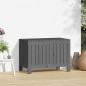 vidaXL Gartentruhe Grau 76x42,5x54 cm Massivholz Kiefer vidaXL Gartentruhe Grau 76x42,5x54 cm Massivholz Kiefer