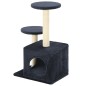 vidaXL Katzen-Kratzbaum Sisal 60 cm Dunkelblau vidaXL Katzen-Kratzbaum Sisal 60 cm Dunkelblau