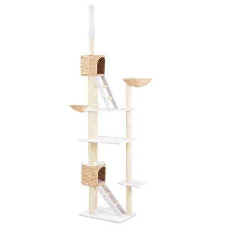 vidaXL Katzen-Kratzbaum Sisal Seegras