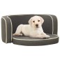 vidaXL Klappbares Hundesofa 76x71x30 cm Waschbare Kissen Leinen Grau vidaXL Klappbares Hundesofa 76x71x30 cm Waschbare Kissen Leinen Grau