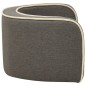 vidaXL Klappbares Hundesofa 76x71x30 cm Waschbare Kissen Leinen Grau vidaXL Klappbares Hundesofa 76x71x30 cm Waschbare Kissen Leinen Grau