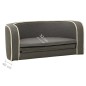 vidaXL Klappbares Hundesofa 76x71x30 cm Waschbare Kissen Leinen Grau vidaXL Klappbares Hundesofa 76x71x30 cm Waschbare Kissen Leinen Grau