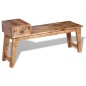 vidaXL Sitzbank mit Schublade Massivholz Mango 120x36x60 cm vidaXL Sitzbank mit Schublade Massivholz Mango 120x36x60 cm