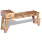 vidaXL Sitzbank mit Schublade Massivholz Mango 120x36x60 cm vidaXL Sitzbank mit Schublade Massivholz Mango 120x36x60 cm