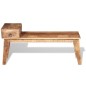 vidaXL Sitzbank mit Schublade Massivholz Mango 120x36x60 cm vidaXL Sitzbank mit Schublade Massivholz Mango 120x36x60 cm