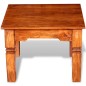 vidaXL Couchtisch Massivholz 60x60x45 cm vidaXL Couchtisch Massivholz 60x60x45 cm