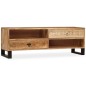 vidaXL TV-Schrank Mangoholz Massiv 120 x 30 x 40 cm vidaXL TV-Schrank Mangoholz Massiv 120 x 30 x 40 cm