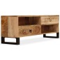 vidaXL TV-Schrank Mangoholz Massiv 120 x 30 x 40 cm vidaXL TV-Schrank Mangoholz Massiv 120 x 30 x 40 cm