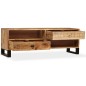 vidaXL TV-Schrank Mangoholz Massiv 120 x 30 x 40 cm vidaXL TV-Schrank Mangoholz Massiv 120 x 30 x 40 cm