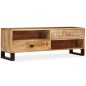 vidaXL TV-Schrank Mangoholz Massiv 120 x 30 x 40 cm vidaXL TV-Schrank Mangoholz Massiv 120 x 30 x 40 cm