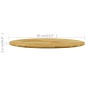 vidaXL Tischplatte Eichenholz Massiv Rund 23 mm 600 mm vidaXL Tischplatte Eichenholz Massiv Rund 23 mm 600 mm
