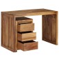vidaXL Schreibtisch Massivholz 110×50×76 cm vidaXL Schreibtisch Massivholz 110×50×76 cm