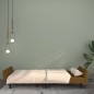 Schlafsofa 2-Sitzer Braun Samt Schlafsofa 2-Sitzer Braun Samt