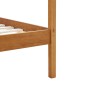 vidaXL Himmelbett-Gestell Honigbraun Massivholz Kiefer 140 x 200 cm vidaXL Himmelbett-Gestell Honigbraun Massivholz Kiefer 140 x 200 cm