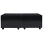 vidaXL Couchtisch Hochglanz-Schwarz 100x100x35 cm vidaXL Couchtisch Hochglanz-Schwarz 100x100x35 cm