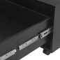 vidaXL Couchtisch Hochglanz-Schwarz 100x100x35 cm vidaXL Couchtisch Hochglanz-Schwarz 100x100x35 cm