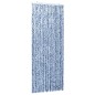 vidaXL Insektenschutz-Vorhang Blau, Weiß und Silbern 90x220cm Chenille vidaXL Insektenschutz-Vorhang Blau, Weiß und Silbern 90x220cm Chenille