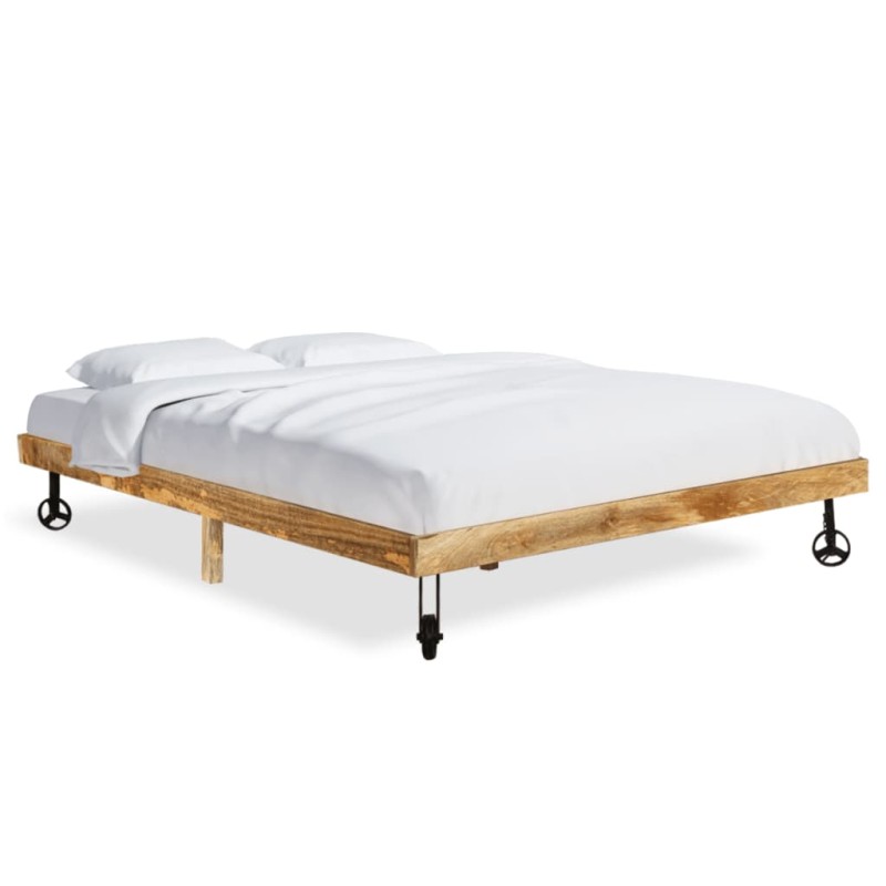 vidaXL Massivholzbett Mango 200x200 cm vidaXL Massivholzbett Mango 200x200 cm