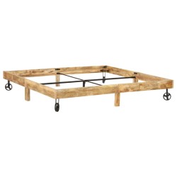 vidaXL Massivholzbett Mango 200x200 cm 