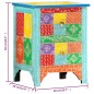 vidaXL Handbemalter Nachttisch 40×30×50 cm Mango Massivholz vidaXL Handbemalter Nachttisch 40×30×50 cm Mango Massivholz