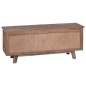 vidaXL TV-Schrank 100x30x40 cm Teak Massivholz vidaXL TV-Schrank 100x30x40 cm Teak Massivholz