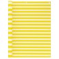 vidaXL Balkon-Sichtschutz Gelb und Weiß 120x400 cm HDPE vidaXL Balkon-Sichtschutz Gelb und Weiß 120x400 cm HDPE