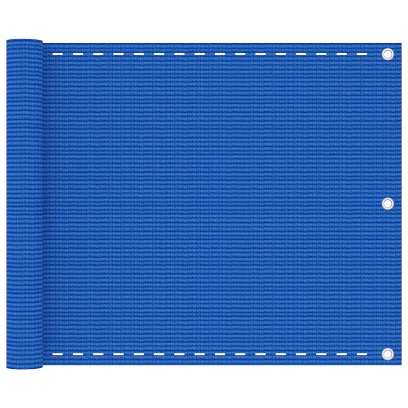 vidaXL Balkon-Sichtschutz Blau 75x300 cm HDPE vidaXL Balkon-Sichtschutz Blau 75x300 cm HDPE