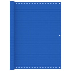 vidaXL Balkon-Sichtschutz Blau 120x300 cm HDPE